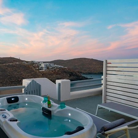 Seaview Mesonette With Private Hot Tub Villa Mykonos Town Exterior photo