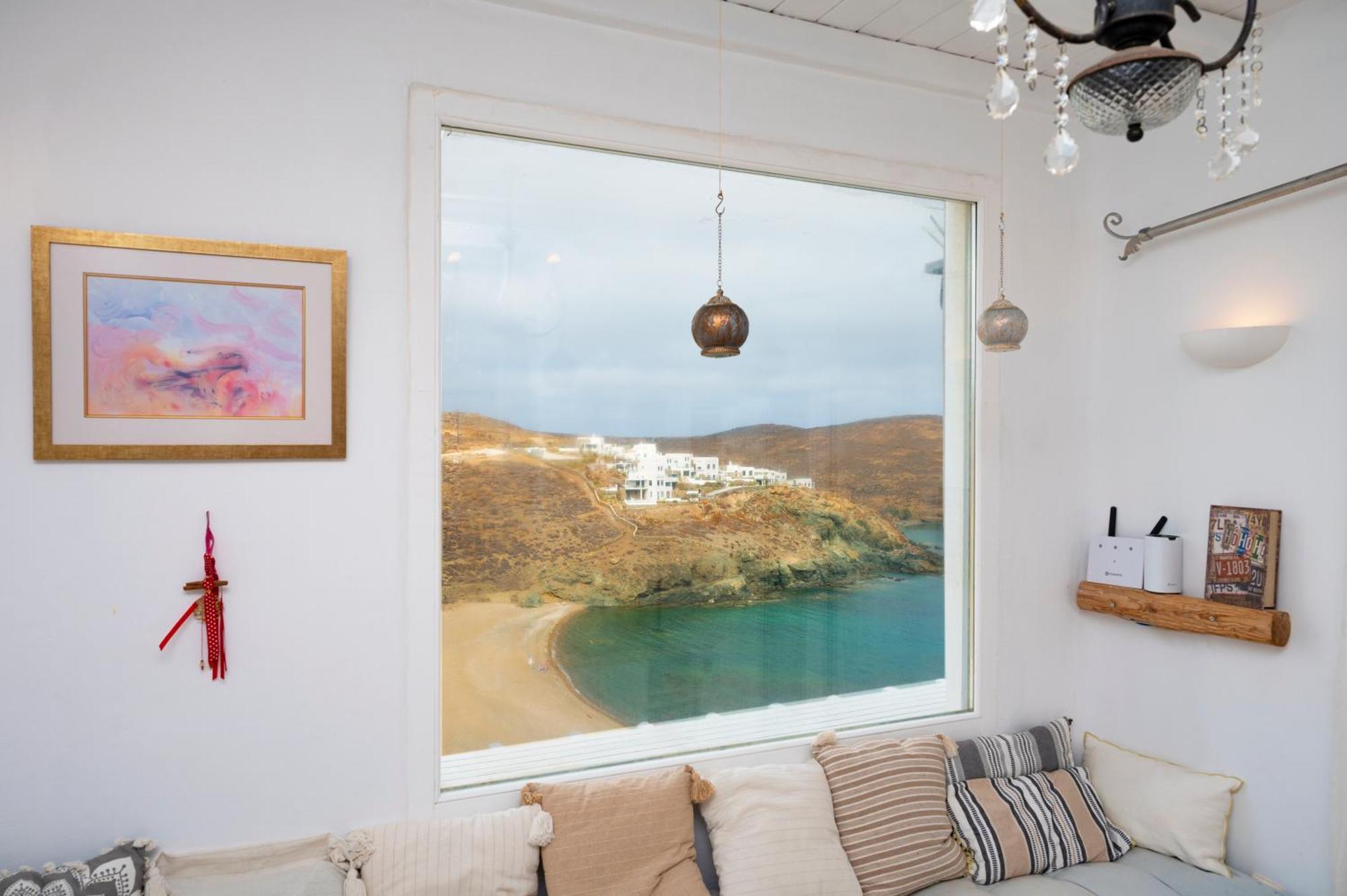 Seaview Mesonette With Private Hot Tub Villa Mykonos Town Exterior photo